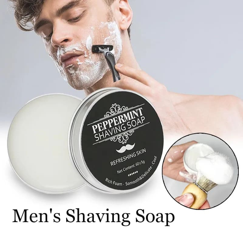 Organic Shaving Soap Bar for Men