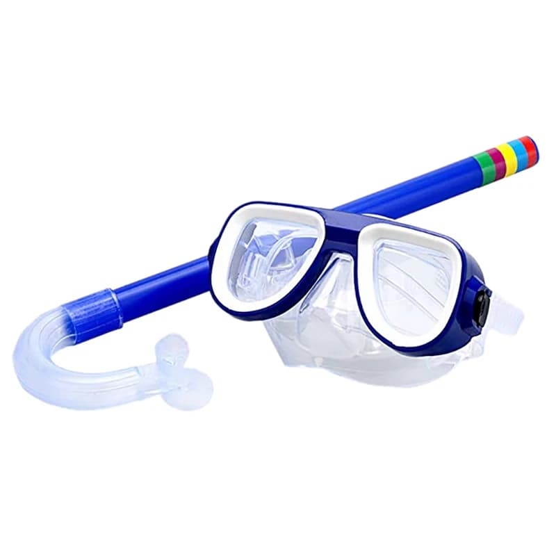 Kids Snorkel Set with Dive Mask and Breathing Tube