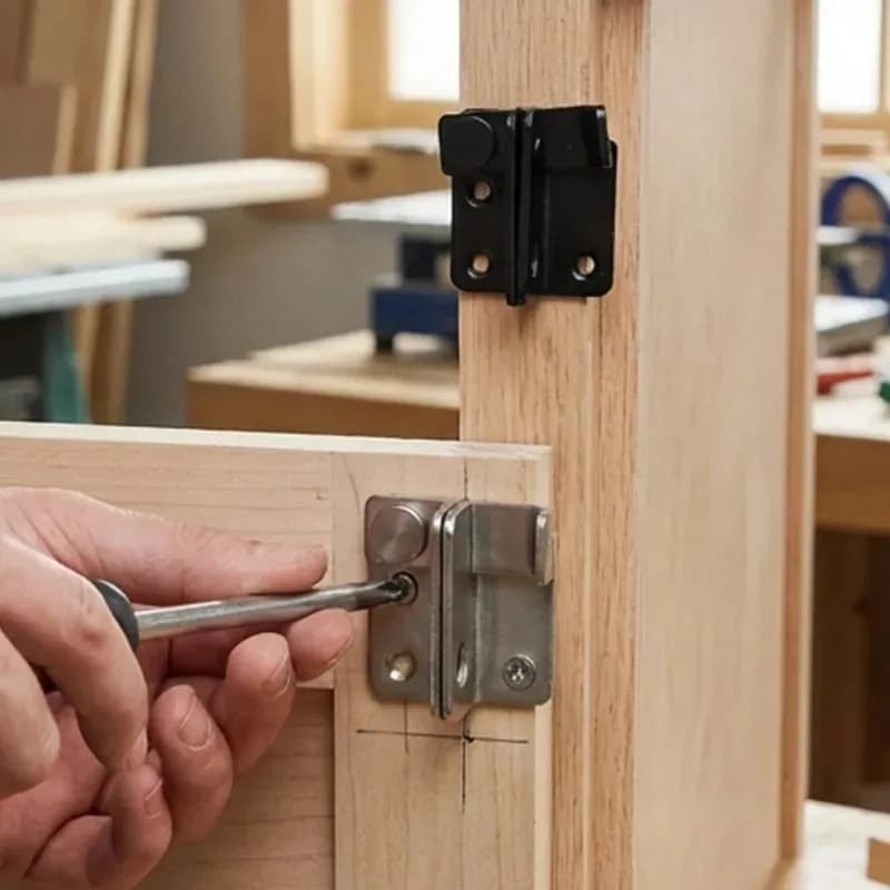 Flip Latch Slide Bolt Door Lock