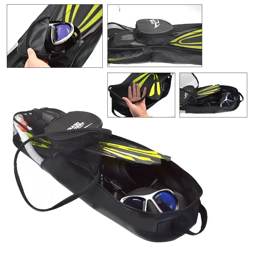 Scuba Diving Snorkeling Gear Mesh Backpack