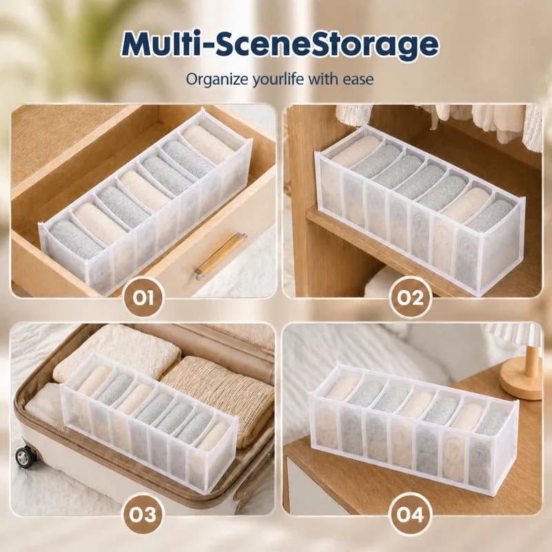 Foldable Closet Storage Box