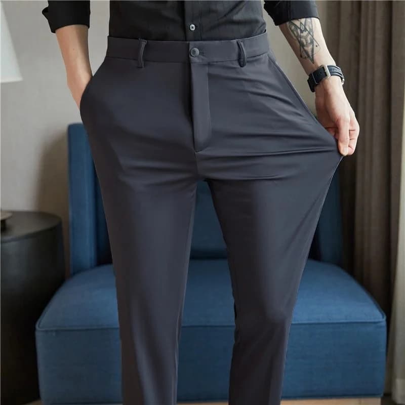 Men's Summer Straight Stretch Pants