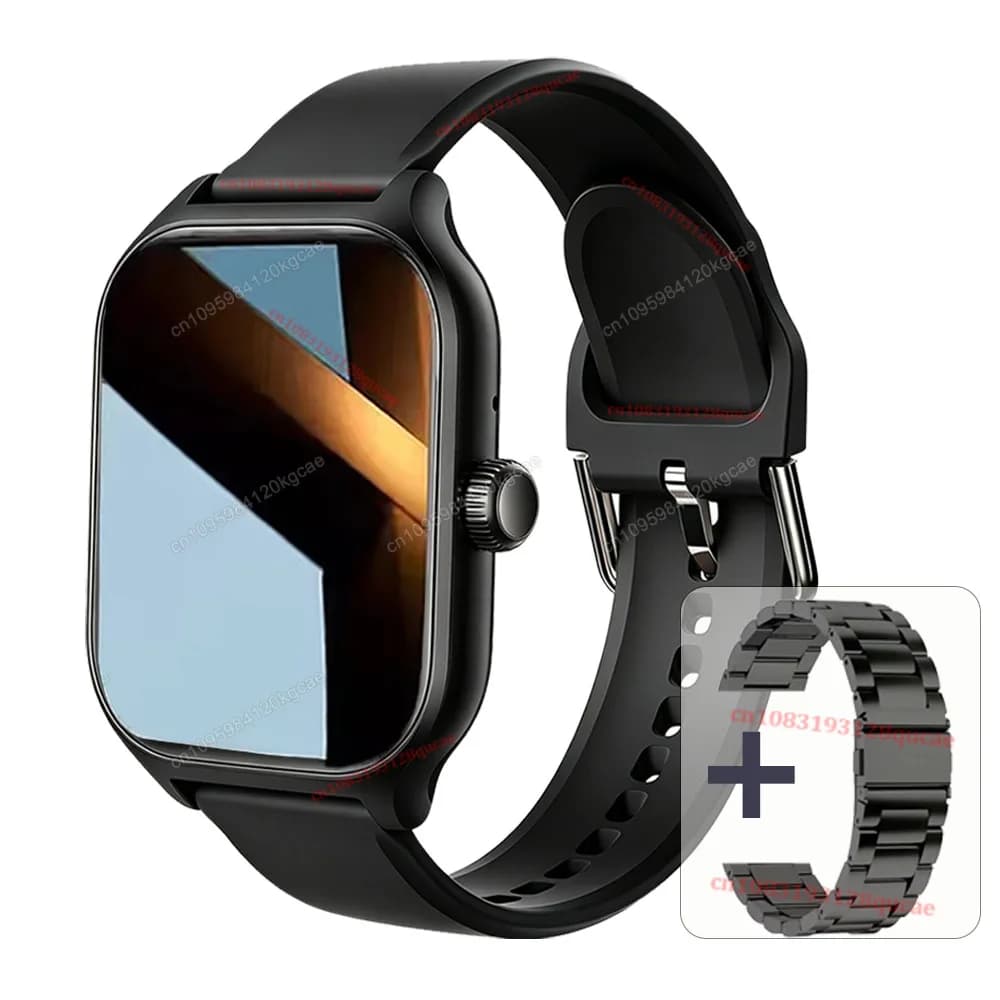 Smart Watch For Android IOS Watches 2.01inch HD Display Bluetooth Call Message Alert Music Sports Mode Smartwatch Men Women HW12