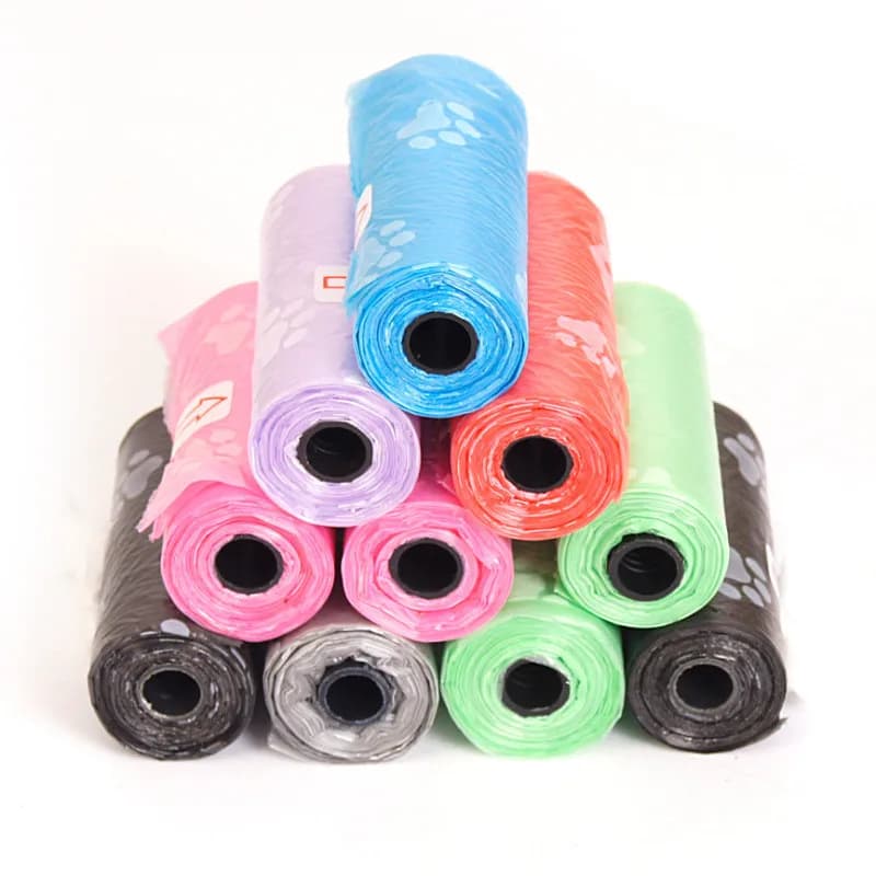Dog Poop Bag for Dog Pets Waste Garbage Bags Carrier Biodegradable Clean-up Bag Waste Pick Up Pets Products for Dogs