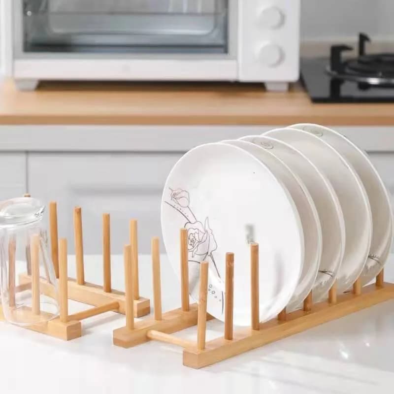 Wooden Dish Drying Rack