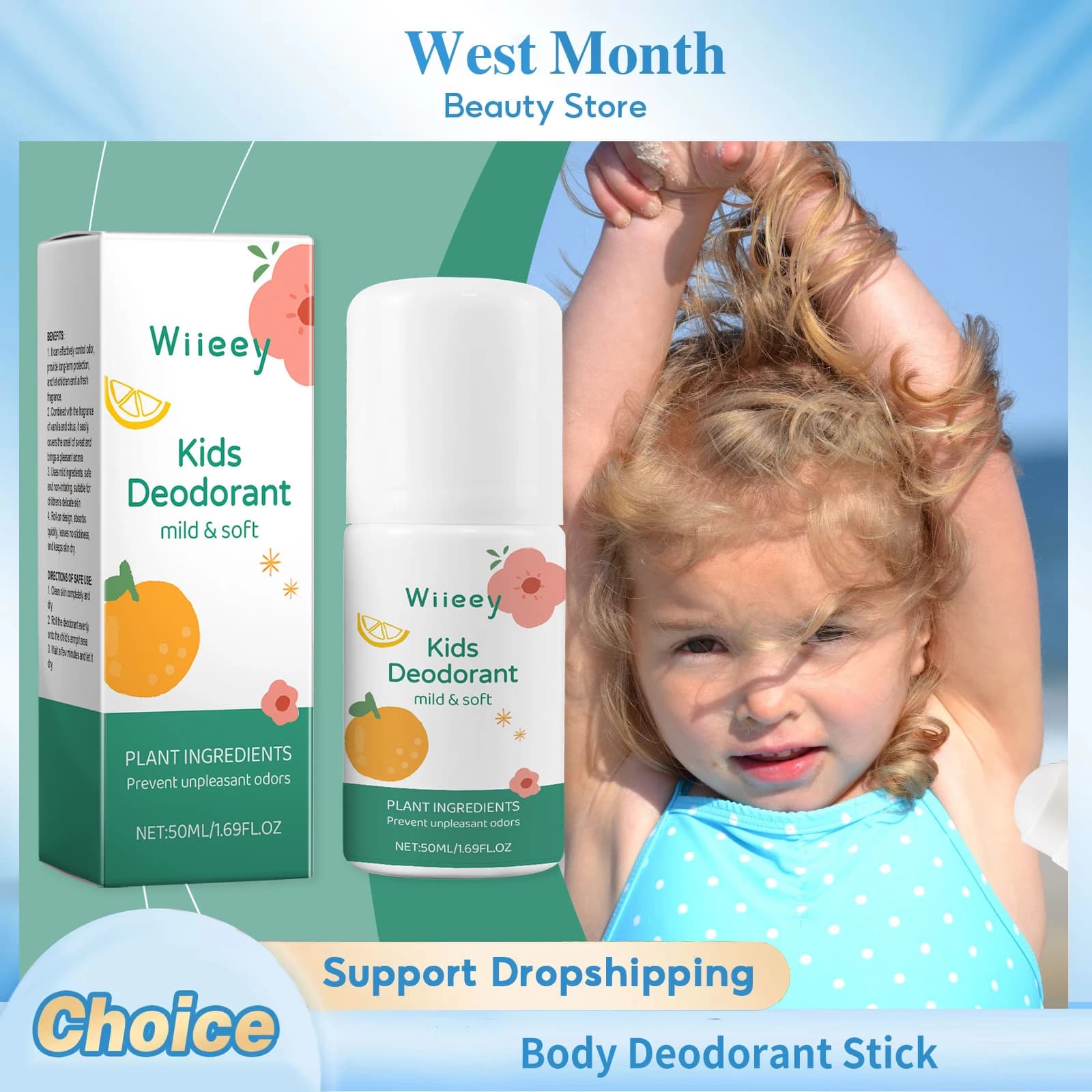 Underarm Deodorant Stick with Antiperspirant
