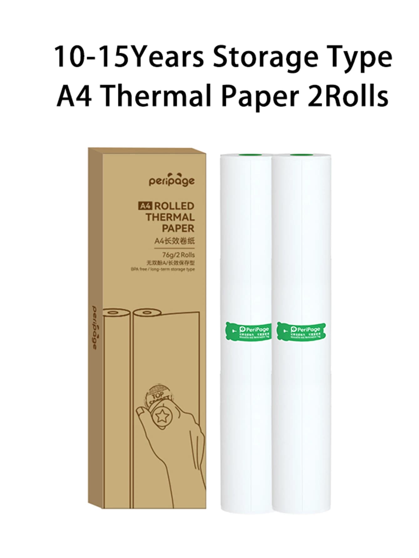 Thermal Paper 100 Sheets A4 Letter Size