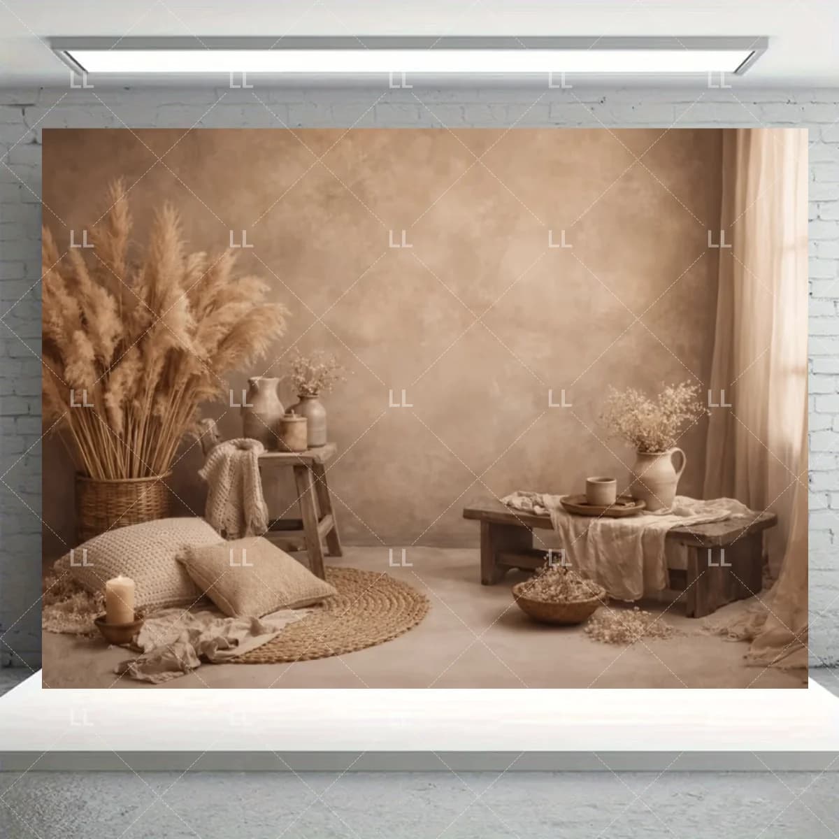 Wedding Flower Photo Backdrop