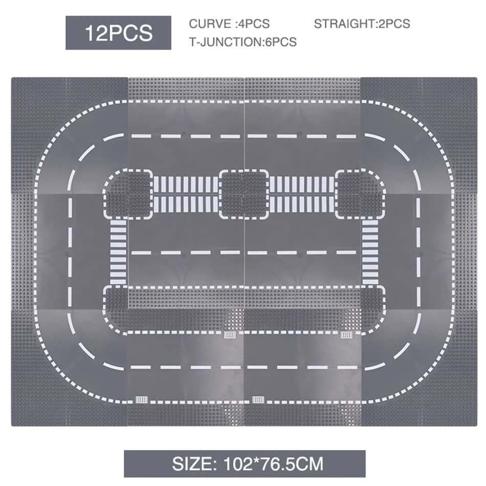 City Street Building Base Plate