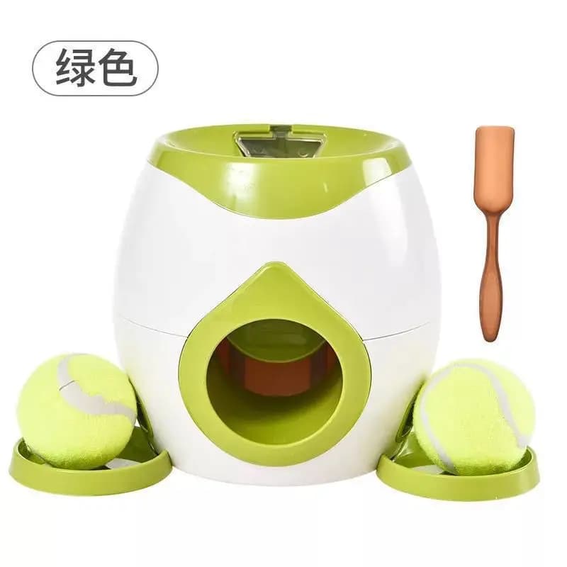 Interactive Tennis Ball Treat Dispenser Toy