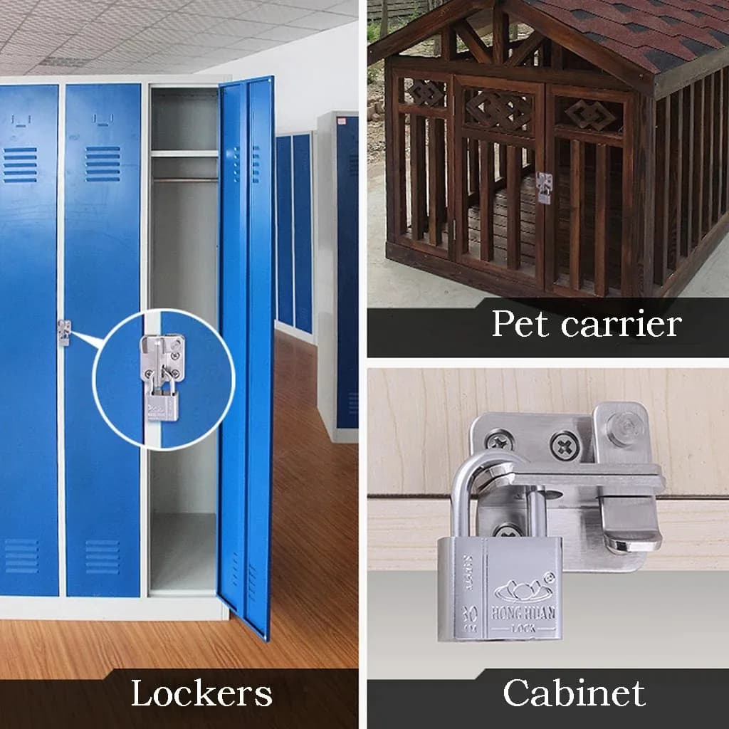 Flip Latch Slide Bolt Door Lock