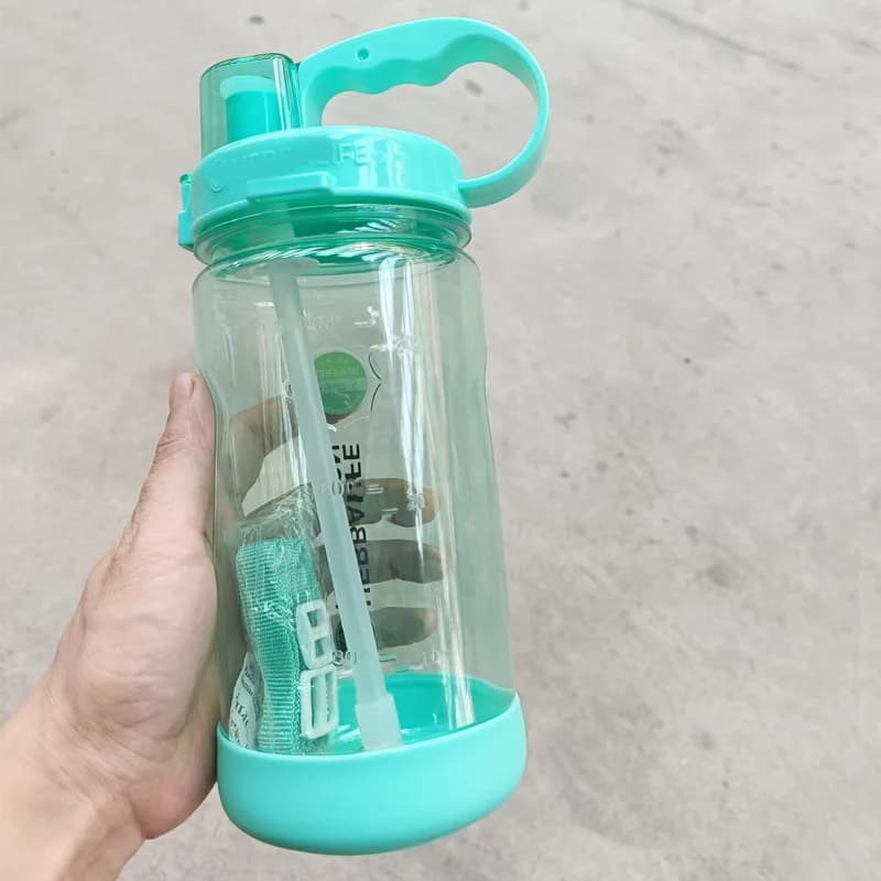 1 Liter Motivational Sports Water Bottle