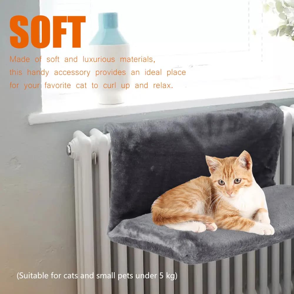 Cat Hanging Bed with Metal Frame