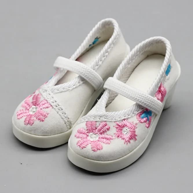 BJD Doll Shoes 1/3 Scale Low Heel