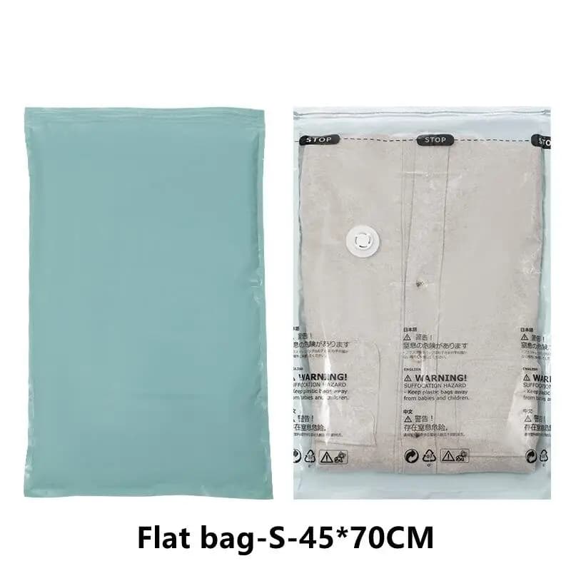 Vacuum Storage Bags No Pump Required