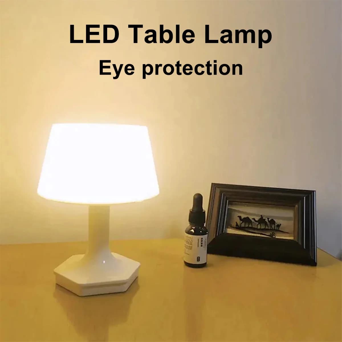 USB Rechargeable LED Desk Lamp