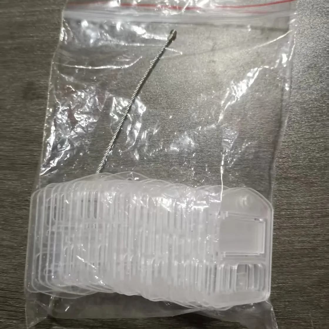 Embroidery Floss Thread Bobbins Clear Organizers 30pc