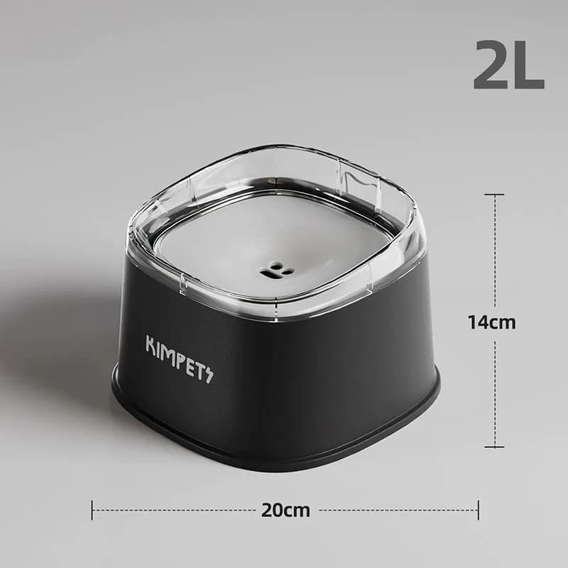 Floating Pet Water Bowl with Anti-Splash Design