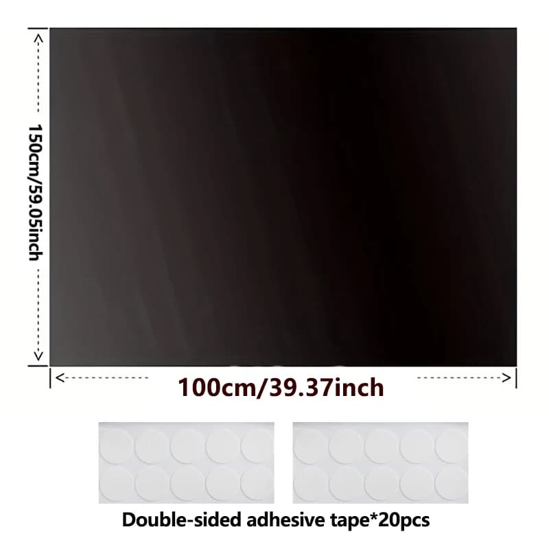 Blackout Window Film Self-Adhesive