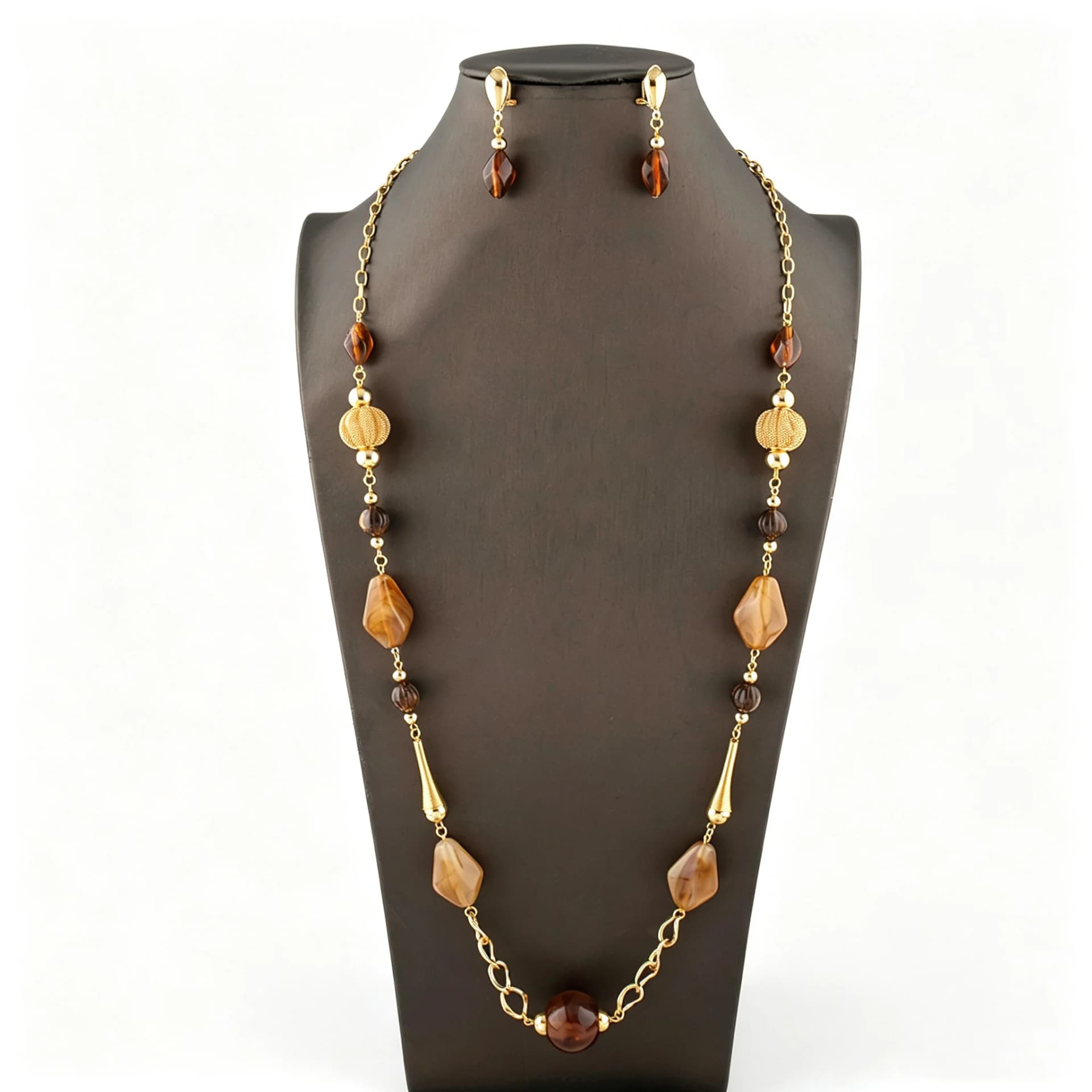 Jewelry and Accessory Sets Elegant Women's Set Brazilian Jewelry Set High Quality Agate Jewelry Gifts for Nigerian African Women