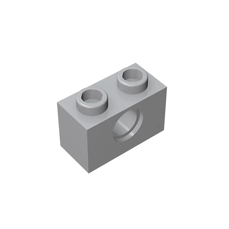 1x2 Brick with Hole Building Block