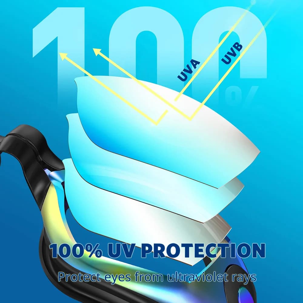 Adult Swimming Goggles with UV Protection