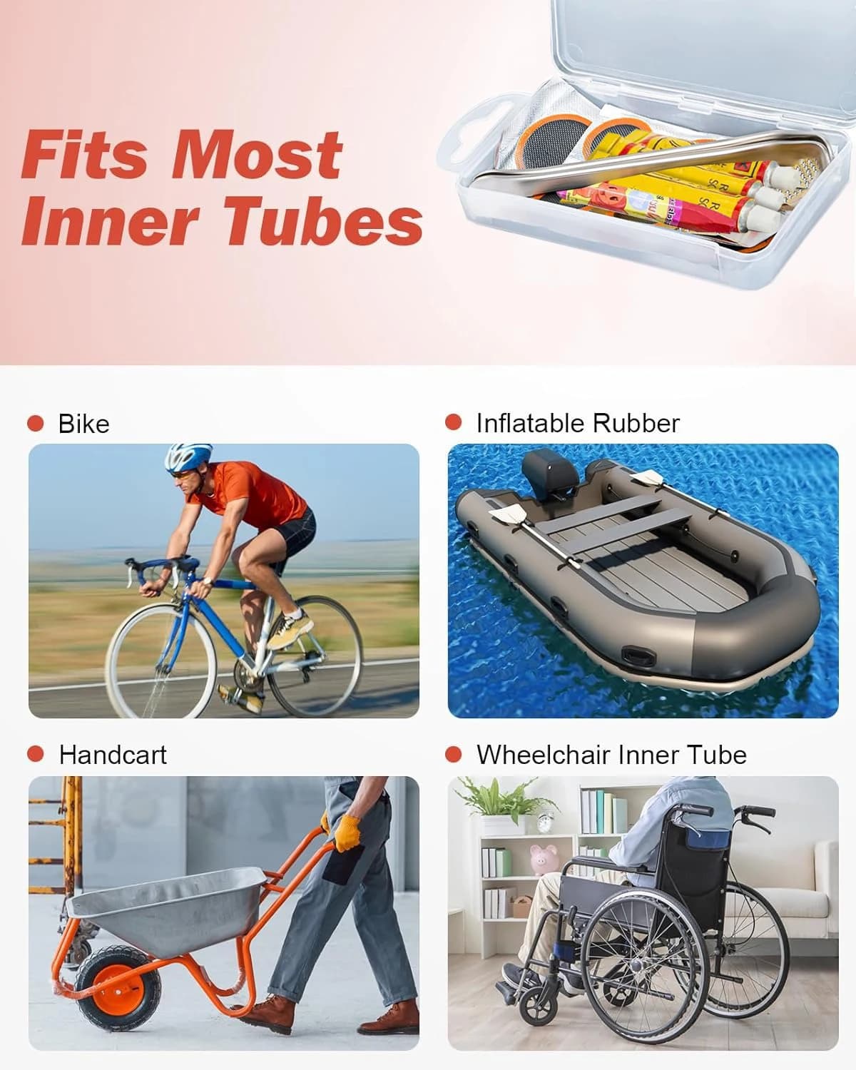 Portable Bike Tire Repair Kit