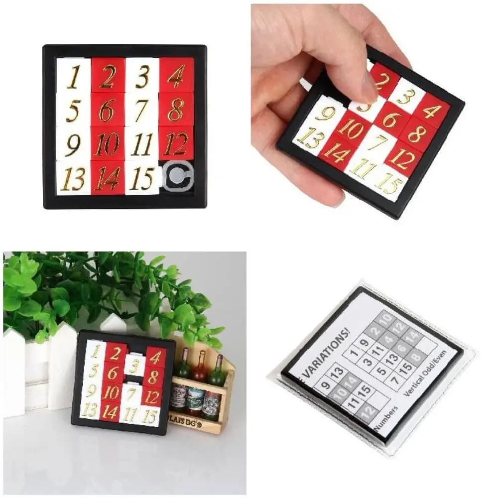 15-Tile Sliding Number Puzzle