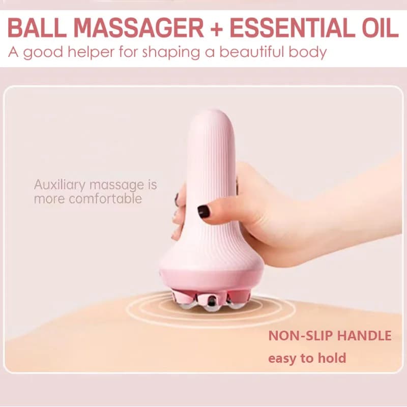 5-Bead Facial Massage Roller