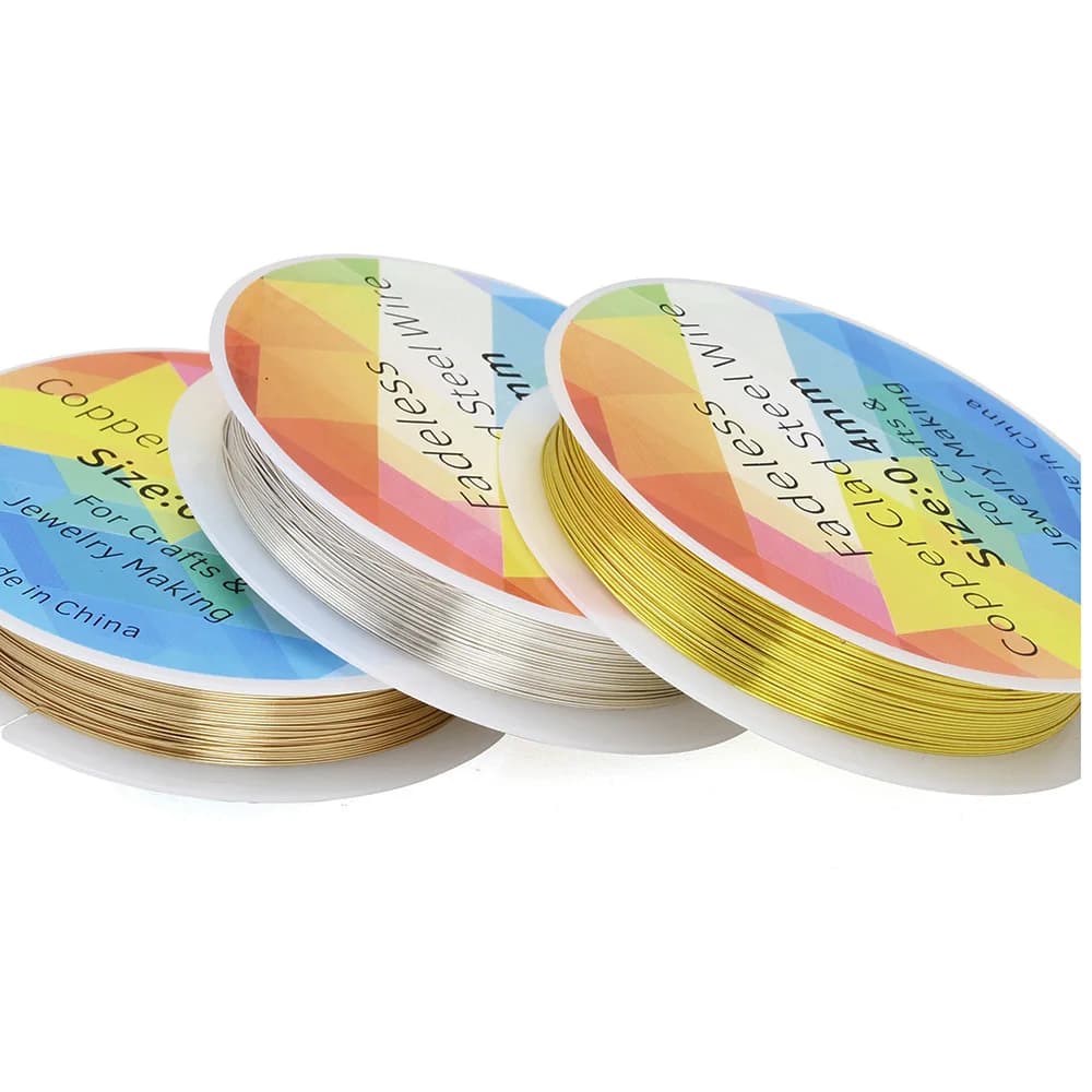 Jewelry Beading Wire 20m Copper Clad Steel