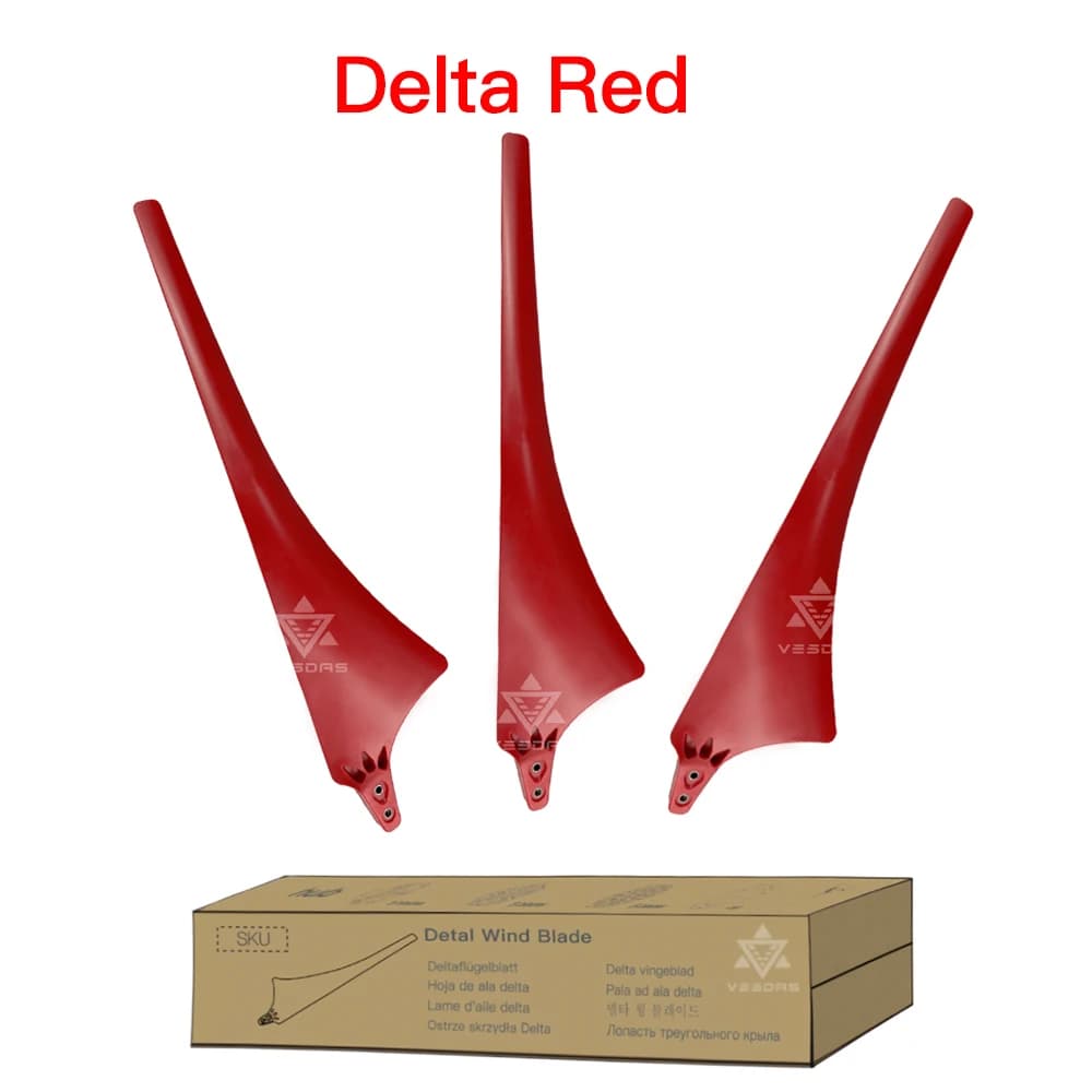 Delta Wing High Carbon Fibers Blade Wind Turbine Generator Blade For Wind Turbine Generator Windmill 200w 600w 800W