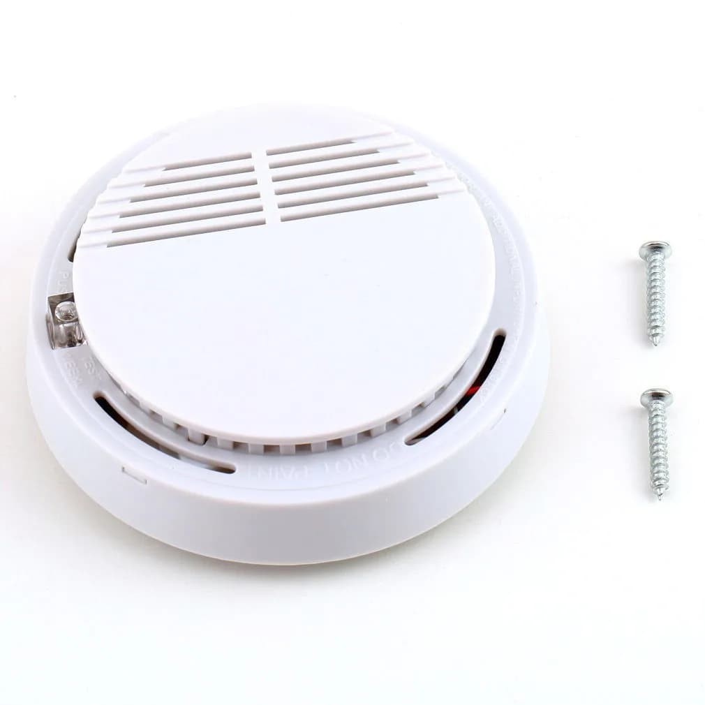 9V Smoke Detector With 85dB Alarm