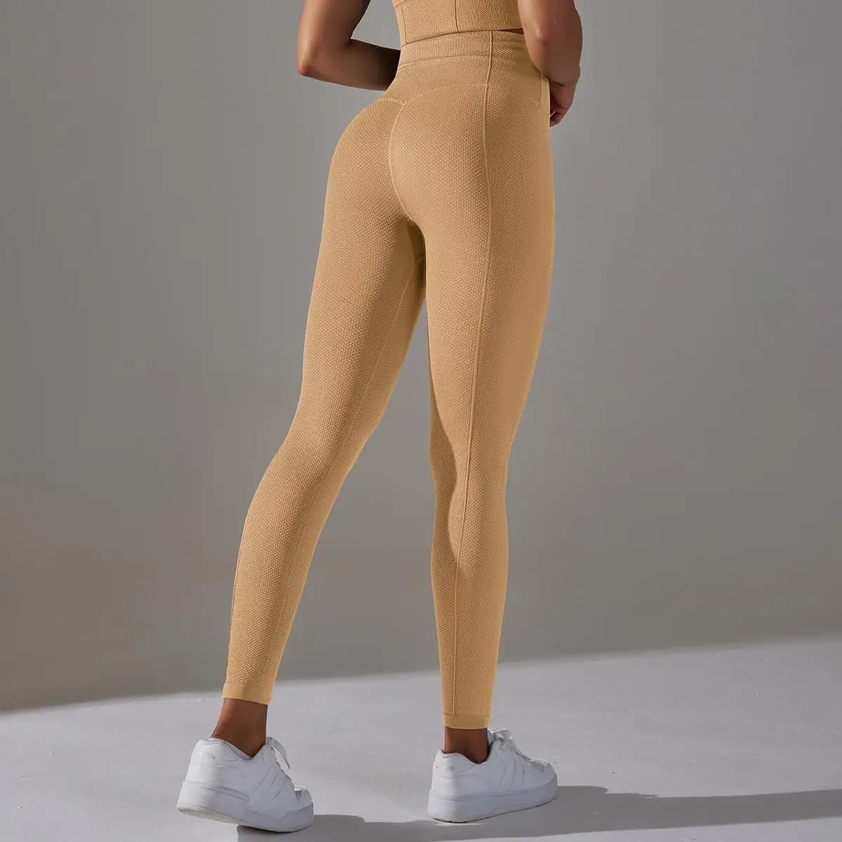 Seamless High-Waist Scrunch Butt Leggings