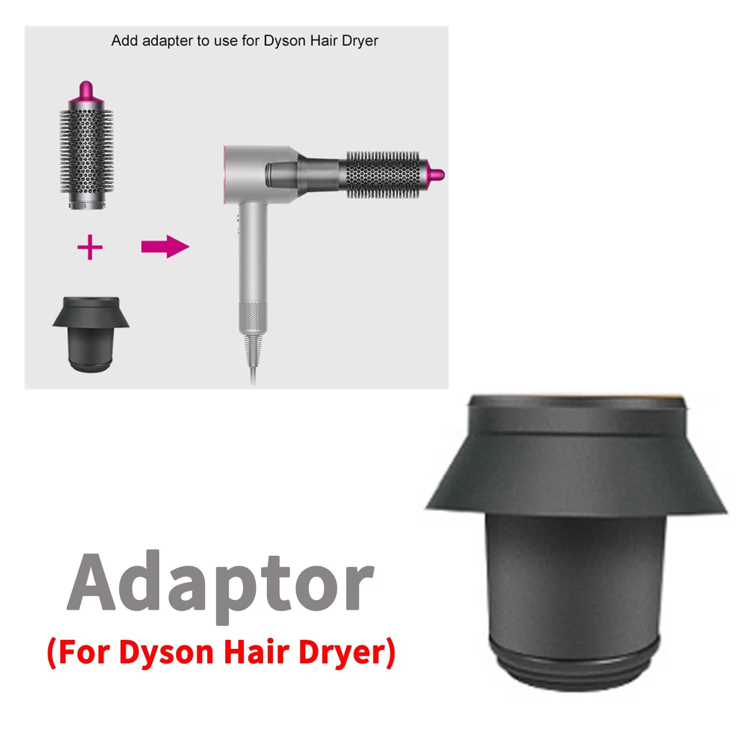 Round Volumizing Brush for Dyson Airwrap