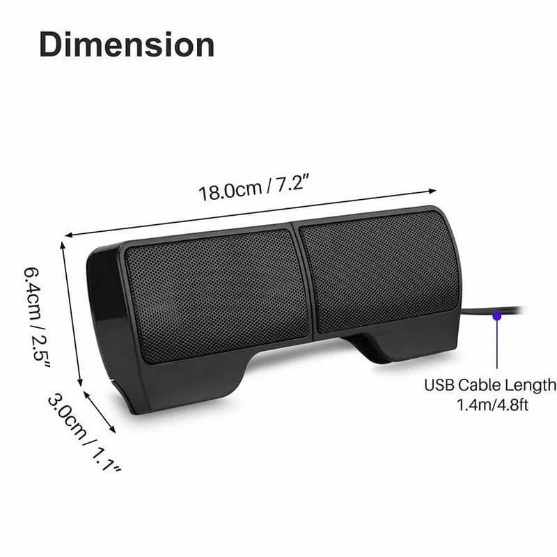 Desktop Computer Speaker Clip