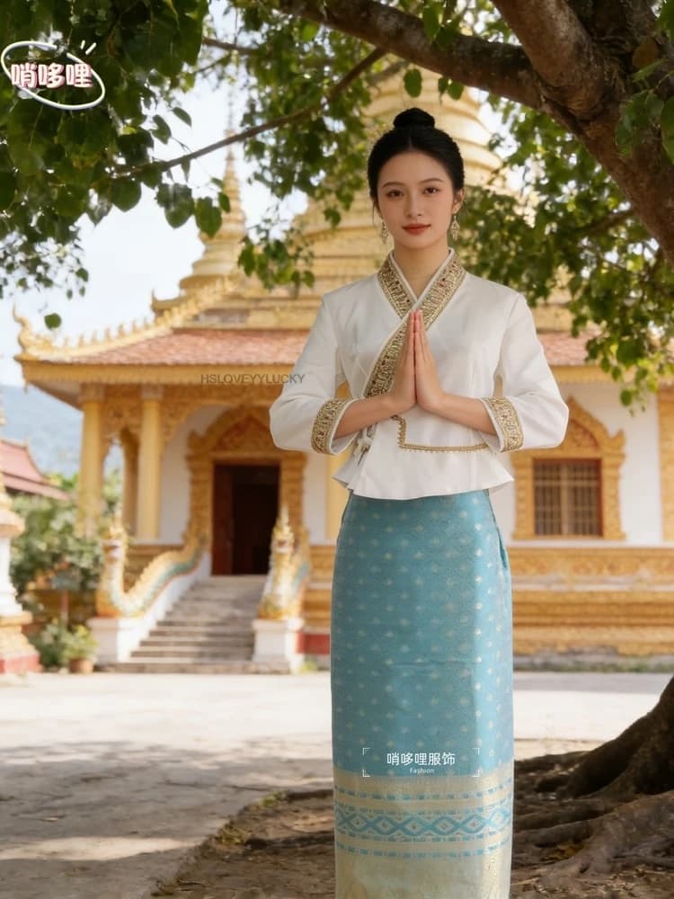 Women's Thai Traditional Festival Dress