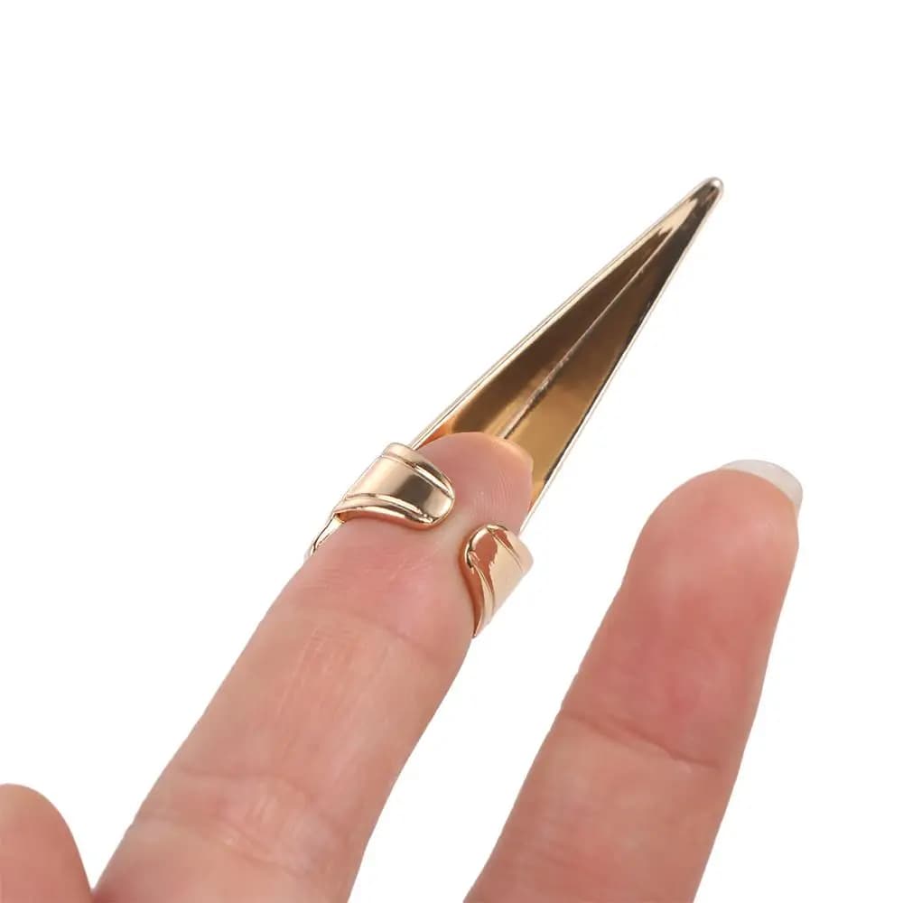 Hair Selecting Tools Metal Parting Ring Hair Sectioning Comb Hair Braiding Weaving Curling Styling Extension