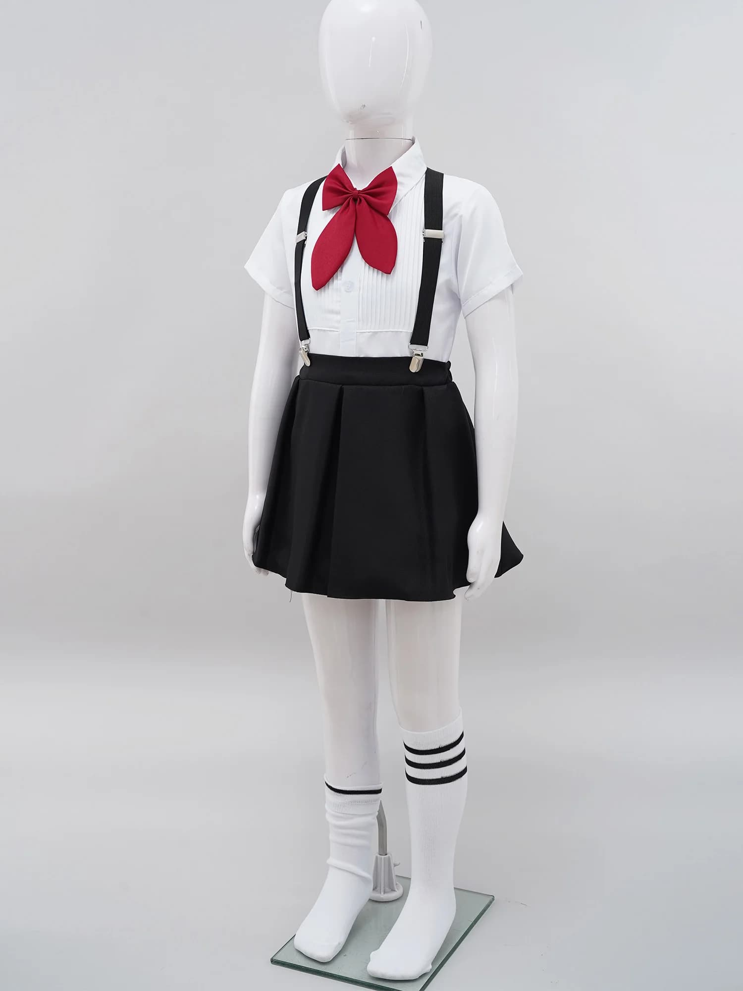 Girls Choir Performance Uniform with Bow Tie