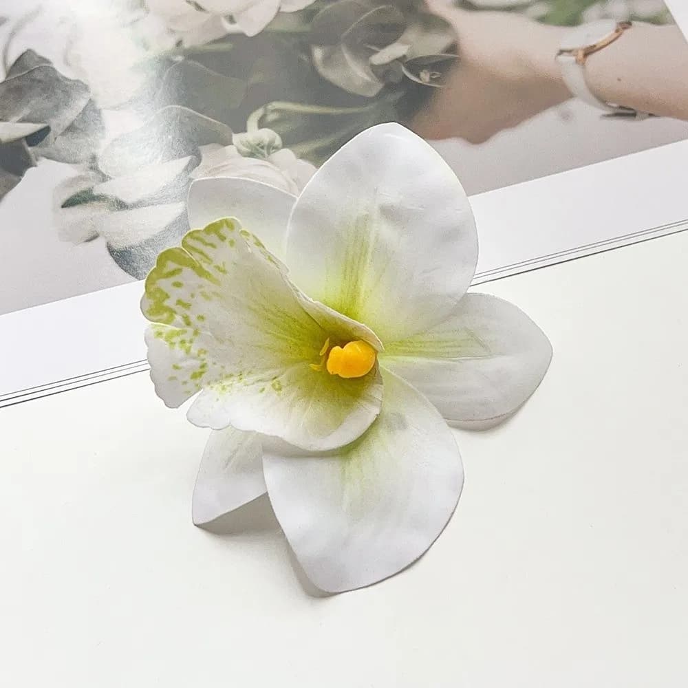Hair Accessories Hawaiian Flower Hair Clips Artificial Magnolia Do Not Hurt Hair Hearwear Bohemia Style Hairpins Summer