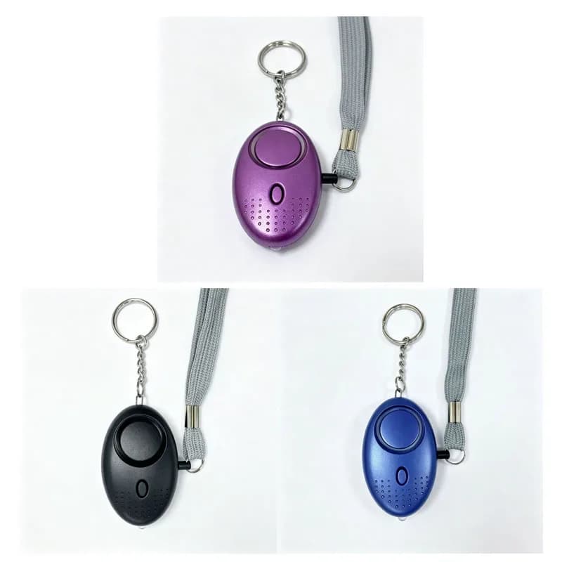 Personal Safety Alarm with Pull-Activated Siren