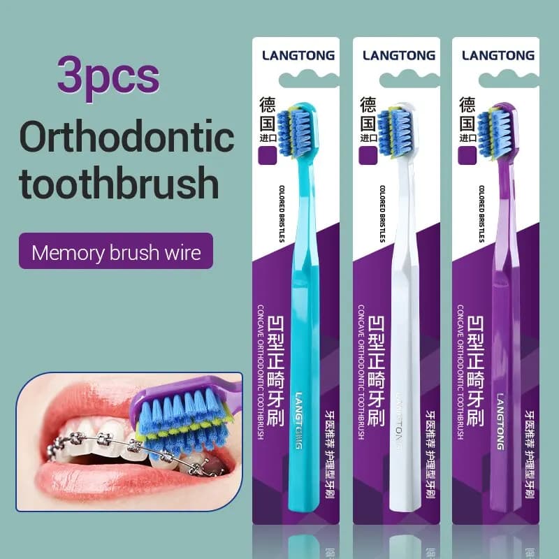 Orthodontic Braces Toothbrush Set