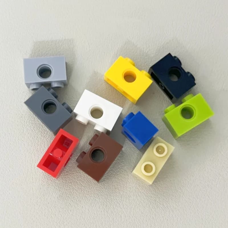 1x2 Brick with Hole Building Block