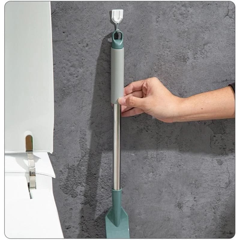 Toilet Bowl Brush with Long Handle and Hanging Hook