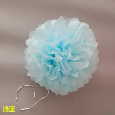 Tissue Paper Pompoms Flower Balls Decorations