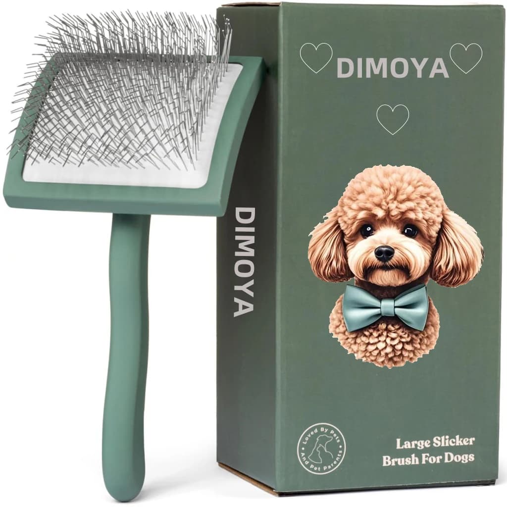 Slicker Brush for Long-Haired Dogs