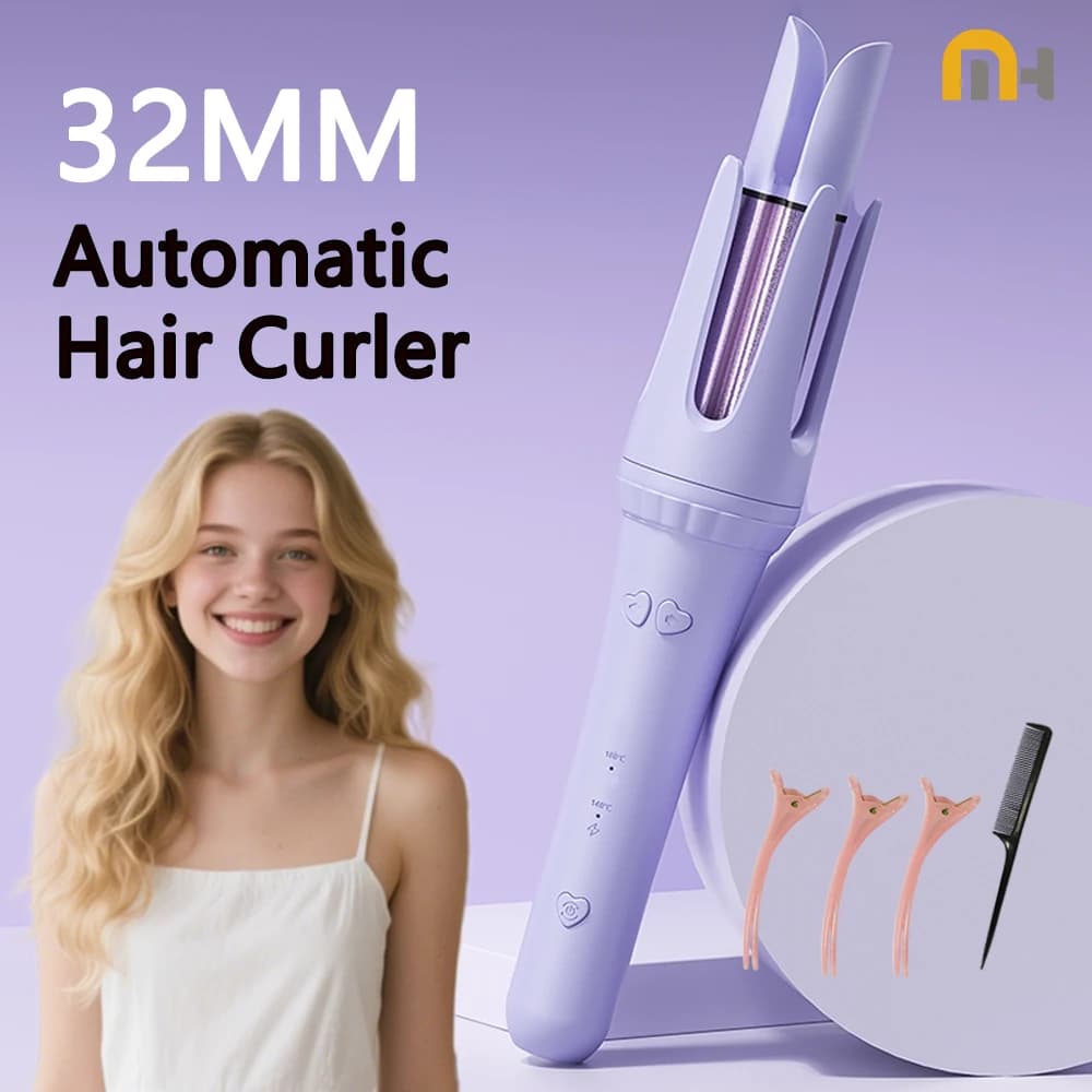 32mm Ceramic Curling Iron Wand