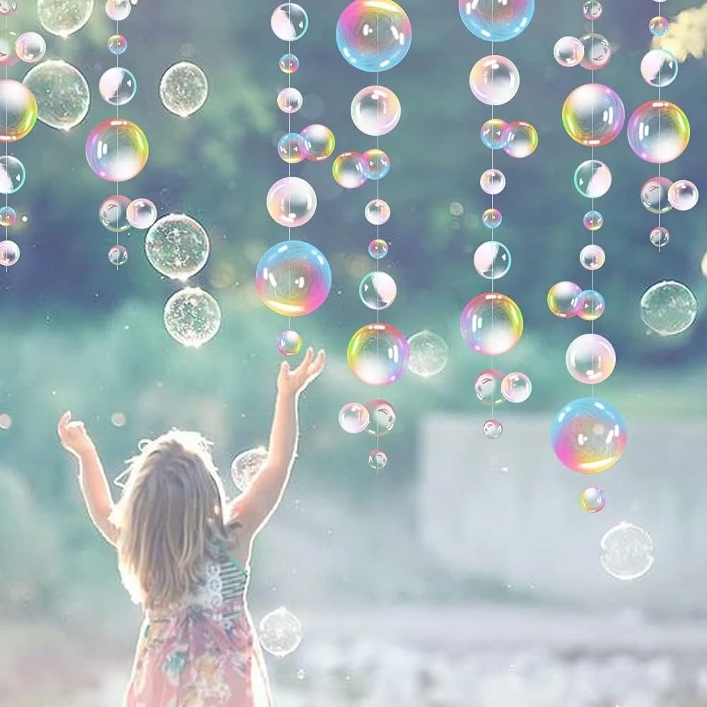 Bubble Garland Party Streamer Decoration