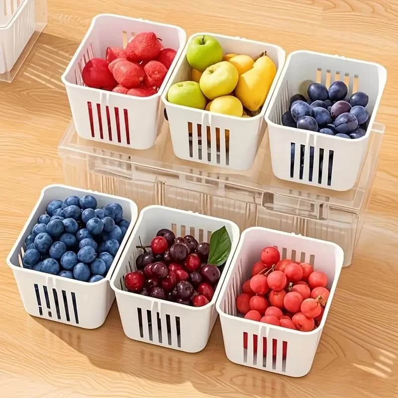 Square Food Storage Containers Set
