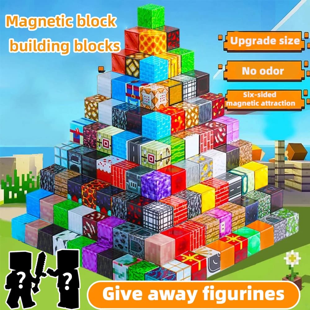 Children's Building Blocks Set with Play Table