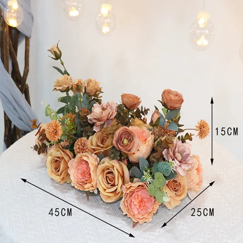 45cm Artificial Flower Wall Decoration Panel